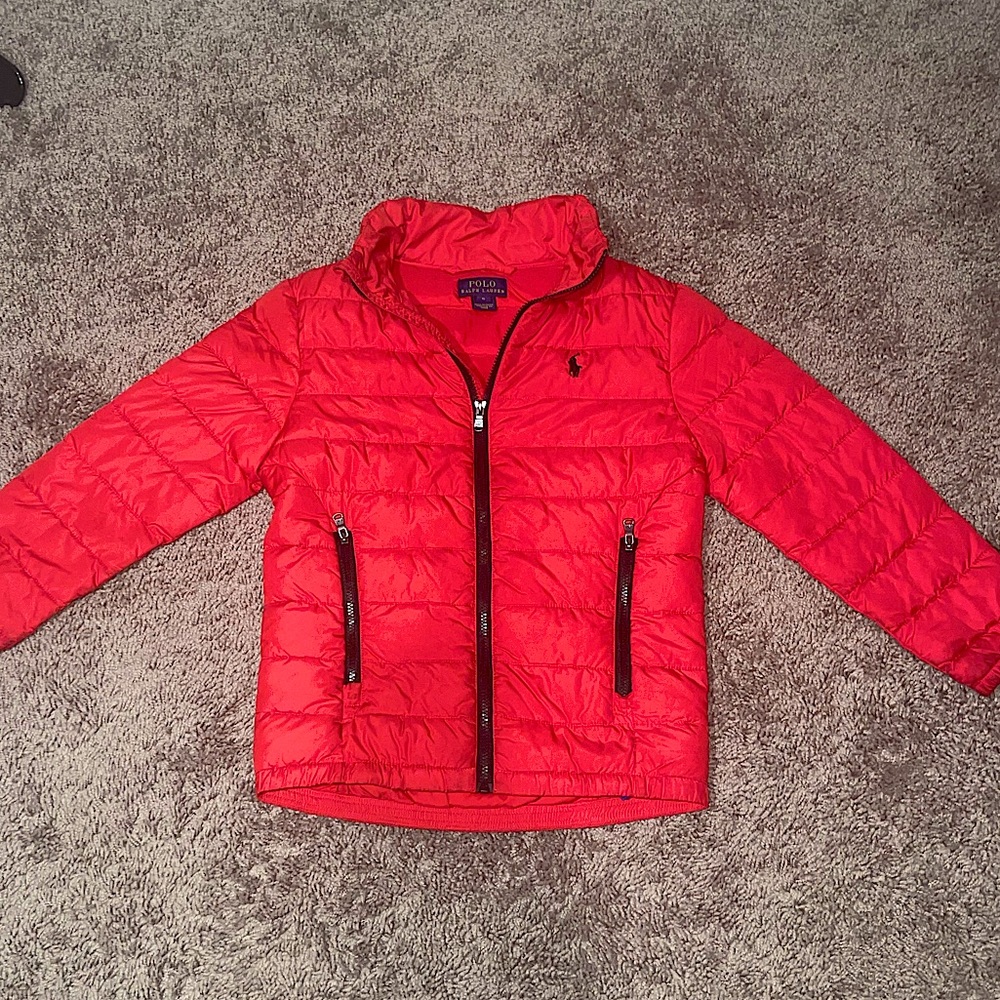 RL puffer jacket in great condition Worn VERY little as we live in Texas 🤷🏻‍♂️